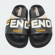 Fendi Vintage Pre-owned Laeder sandaler Black, Dam