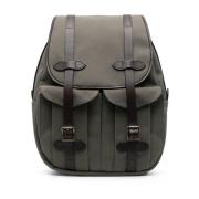 Filson Militärgrön Läder Trim Ryggsäck Green, Herr