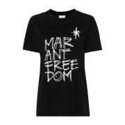 Isabel Marant Étoile Svart T-shirts och Polos Kollektion Black, Dam