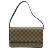 Louis Vuitton Vintage Pre-owned Canvas louis-vuitton-vskor Brown, Dam