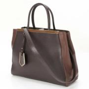 Fendi Vintage Pre-owned Laeder fendi-vskor Brown, Dam