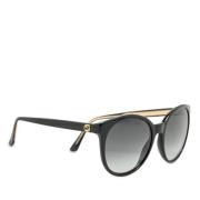 Gucci Vintage Pre-owned Plast solglasgon Black, Dam