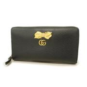 Gucci Vintage Pre-owned Laeder plnbcker Black, Dam