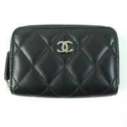 Chanel Vintage Pre-owned Laeder plnbcker Black, Dam