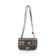 Chanel Vintage Pre-owned Laeder chanel-vskor Black, Dam