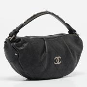 Chanel Vintage Pre-owned Laeder handvskor Black, Dam