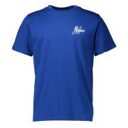 Malelions Stilig T-shirt i Koboltblå Blue, Herr