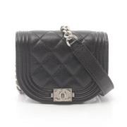 Chanel Vintage Pre-owned Tyg chanel-vskor Black, Dam