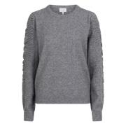 Dante 6 Pardon Sweaters Grå Stilfull Modell Gray, Dam