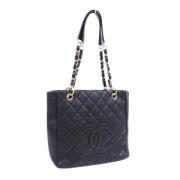 Chanel Vintage Pre-owned Laeder chanel-vskor Black, Dam