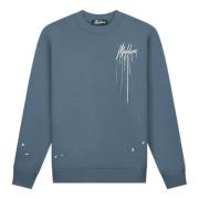 Malelions Blå Tröja Mm1-Aw24-17 Blue, Herr