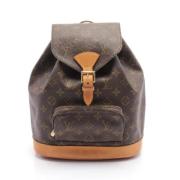 Louis Vuitton Vintage Pre-owned Canvas ryggsckar Brown, Dam