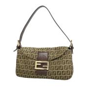 Fendi Vintage Pre-owned Canvas fendi-vskor Brown, Dam