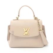 Louis Vuitton Vintage Pre-owned Laeder louis-vuitton-vskor Beige, Dam