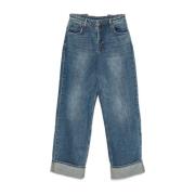 Ksubi Indigo Blå Denim Jeans Blue, Dam