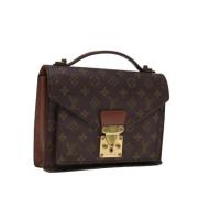 Louis Vuitton Vintage Pre-owned Canvas louis-vuitton-vskor Brown, Dam