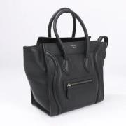 Celine Vintage Pre-owned Laeder handvskor Black, Dam