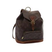 Louis Vuitton Vintage Pre-owned Canvas ryggsckar Brown, Dam