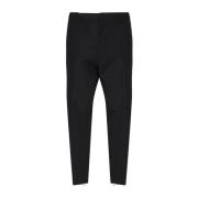 Dsquared2 Svarta Tapered Leg Crop Byxor Black, Herr