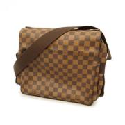 Louis Vuitton Vintage Pre-owned Tyg louis-vuitton-vskor Brown, Dam