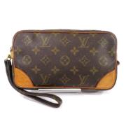 Louis Vuitton Vintage Pre-owned Canvas kuvertvskor Brown, Dam