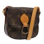 Louis Vuitton Vintage Pre-owned Canvas louis-vuitton-vskor Brown, Dam