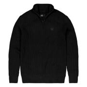 Butcher of Blue Tunn Mk. 2 Half Zip Tröja Svart Black, Herr