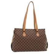 Louis Vuitton Vintage Pre-owned Canvas totevskor Brown, Dam