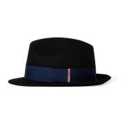 PS By Paul Smith Herr Trilby Multi Artist Hatt Black, Herr