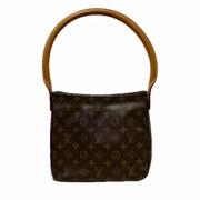 Louis Vuitton Vintage Pre-owned Canvas axelremsvskor Brown, Dam