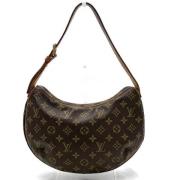 Louis Vuitton Vintage Pre-owned Canvas axelremsvskor Brown, Dam