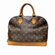 Louis Vuitton Vintage Pre-owned Canvas handvskor Brown, Dam