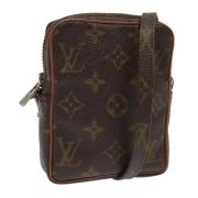 Louis Vuitton Vintage Pre-owned Canvas louis-vuitton-vskor Brown, Dam