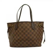 Louis Vuitton Vintage Pre-owned Tyg louis-vuitton-vskor Brown, Dam