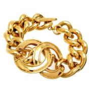 Chanel Vintage Pre-owned Guld chanel-smycken Yellow, Dam