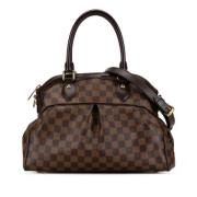 Louis Vuitton Vintage Pre-owned Canvas handvskor Brown, Dam