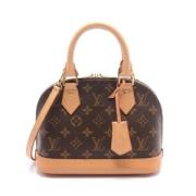 Louis Vuitton Vintage Pre-owned Laeder handvskor Brown, Dam