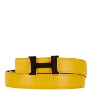 Hermès Vintage Pre-owned Laeder skrp Yellow, Dam