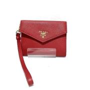 Prada Vintage Pre-owned Laeder plnbcker Red, Dam