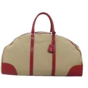 Prada Vintage Pre-owned Canvas prada-vskor Beige, Dam