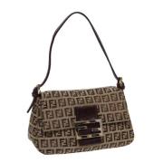 Fendi Vintage Pre-owned Canvas fendi-vskor Beige, Dam