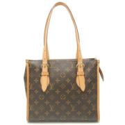 Louis Vuitton Vintage Pre-owned Canvas axelremsvskor Brown, Dam