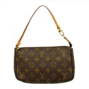 Louis Vuitton Vintage Pre-owned Tyg louis-vuitton-vskor Brown, Dam