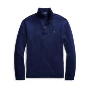 Polo Ralph Lauren Blå Stickad Tröja Casual Stil Blue, Herr