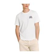 Pepe Jeans Urban Grafisk T-shirt Arshine White, Herr