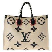 Louis Vuitton Vintage Pre-owned Laeder louis-vuitton-vskor Beige, Dam