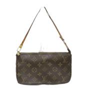 Louis Vuitton Vintage Pre-owned Canvas louis-vuitton-vskor Brown, Dam