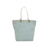 Gucci Vintage Pre-owned Canvas totevskor Blue, Dam