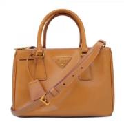 Prada Vintage Pre-owned Tyg prada-vskor Beige, Dam