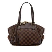 Louis Vuitton Vintage Pre-owned Canvas louis-vuitton-vskor Brown, Dam